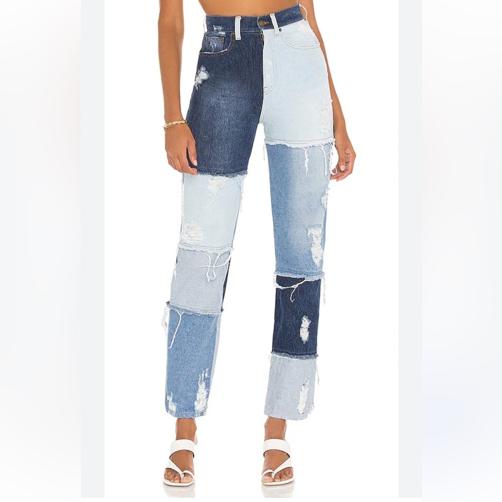 Retrofete Rikki Patchwork Jeans - Picture 2 of 6